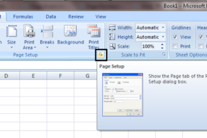 Impresión de documentos en Excel