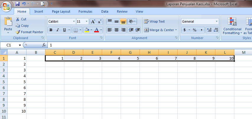 Conversión de rango en Excel 2007